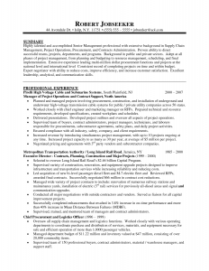 operations manager resume sample program manager resume summary resume template for project manager for program manager resume best template collection robert jobseeker