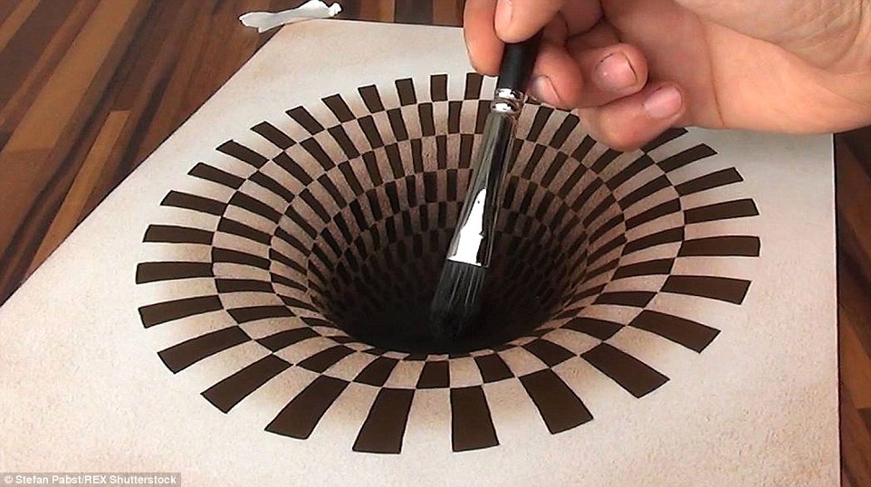 Optical Illusion Drawings | Template Business