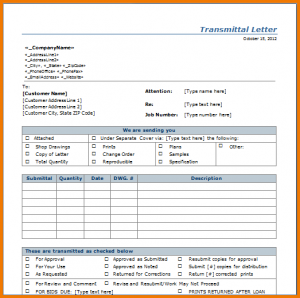 parent letter template transmittal letter template transmittal letter