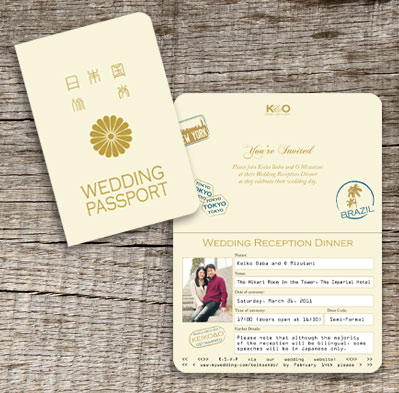 passport invitation template