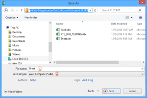 password template excel doc change default template