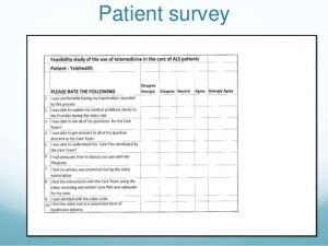 patient satisfaction survey questions presentation rebecca brittain als tele health a patient centered approach to care