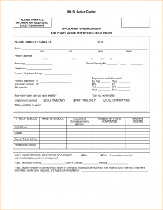 pay stub form basic job application form