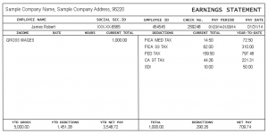 pay stub template word document doc pay statement template download a free pay stub within blank pay stub template word