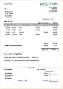 payment agreement template between two parties statement of account templatestatement of account with sample account statement template