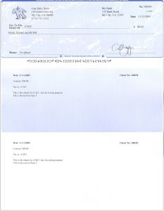 payroll check template check top stubs