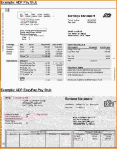 payroll stub template adp online paystub adp easypay paystub