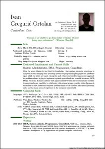 pdf resume template professional resume template pdf