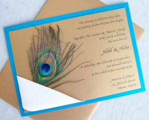 peacock wedding invitations il fullxfull