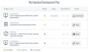 personal development plans examples pdp