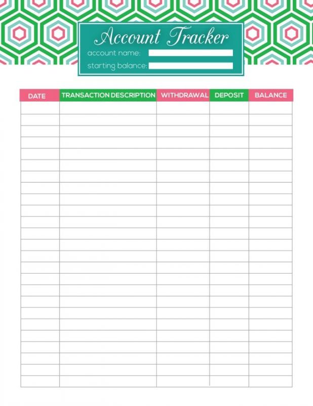 Free Printable Personal Finance Worksheets