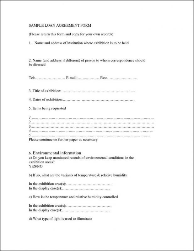 personal loan agreement pdf