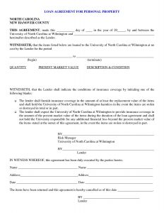 personal loan agreement pdf personal loan agreement template pdf