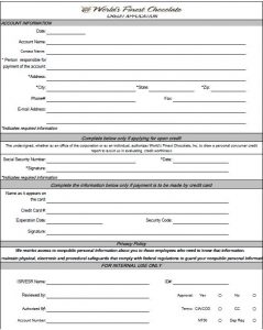 personal loan agreement templates credit application