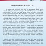 personal mission statements templates nursing residency personal statement sample