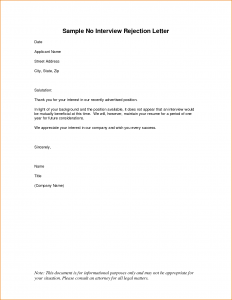 personal reference letter template sample rejection letter application how to write a rejection