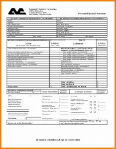 personal reference letter template word personal financial statement template word download the personal financial statement word format thumbnail cb