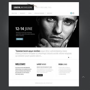 personal website template bcss