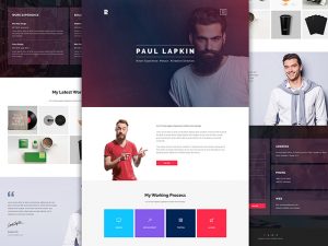 personal website template personal website template psd