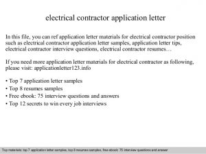 pharmacist resume sample electrical contractor application letter