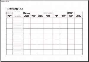 phone call log template sample decision log template excel