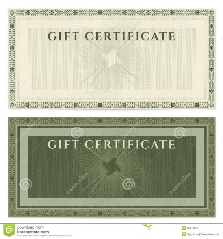 photography gift certificate template