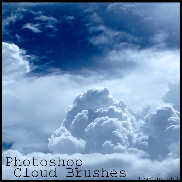 photoshop cloud brushes