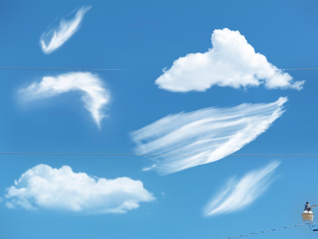 photoshop cloud brushes