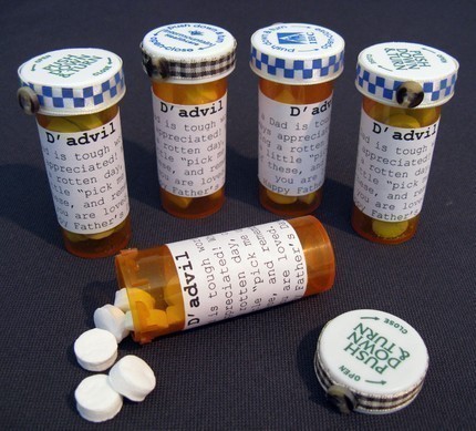 pill bottle label