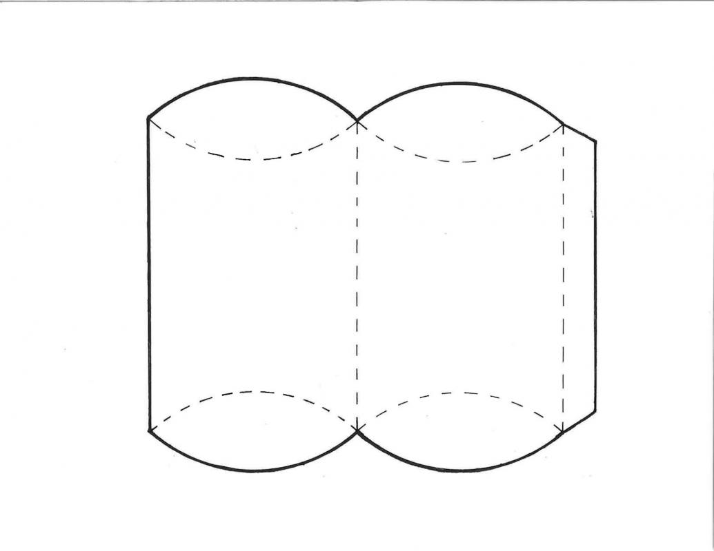 pillow box template