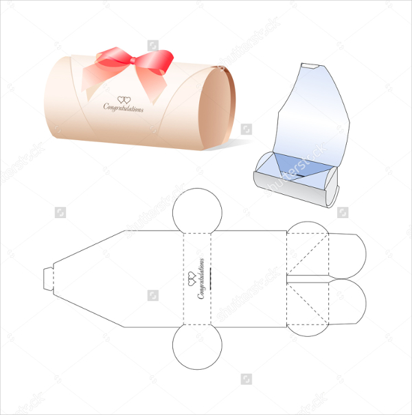 pillow box templates