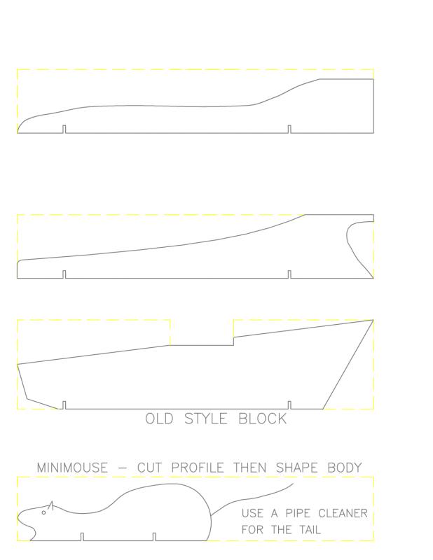 Pinewood Derby Car Template Template Business