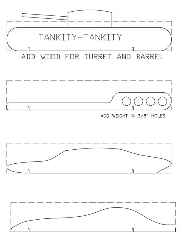 Pinewood Derby Car Template Template Business