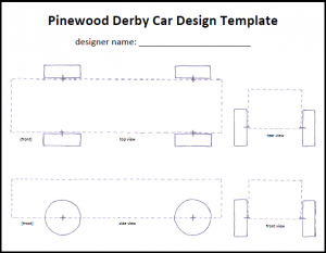 pinewood derby cars designs templates pinewood derby car template icon