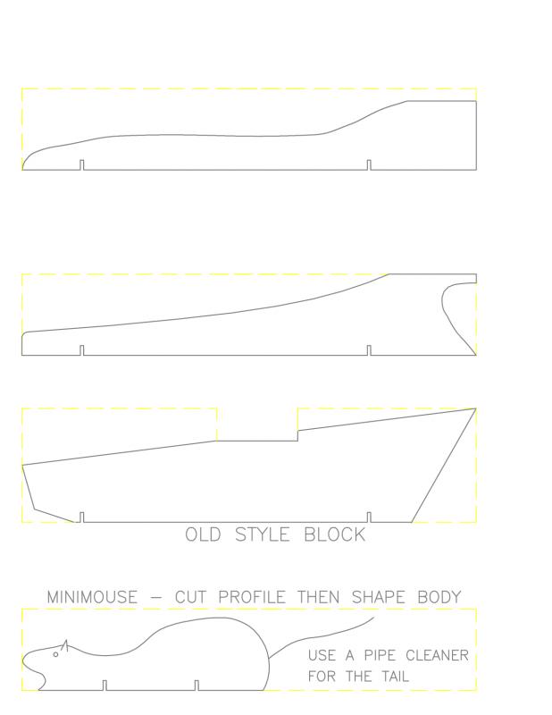 pinewood derby cars templates