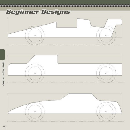 pinewood derby cars templates