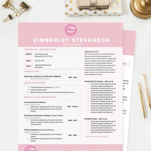 plain menu template