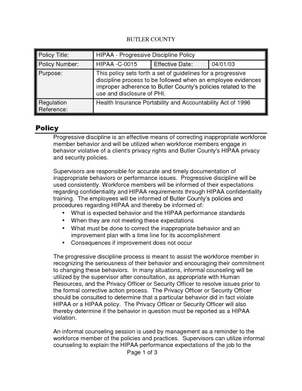 policies and procedures template