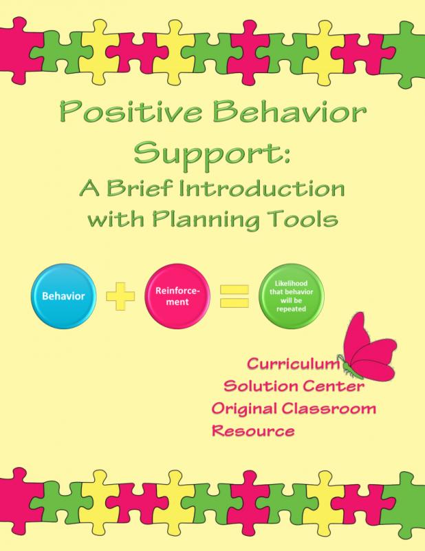 positive behavior support plan