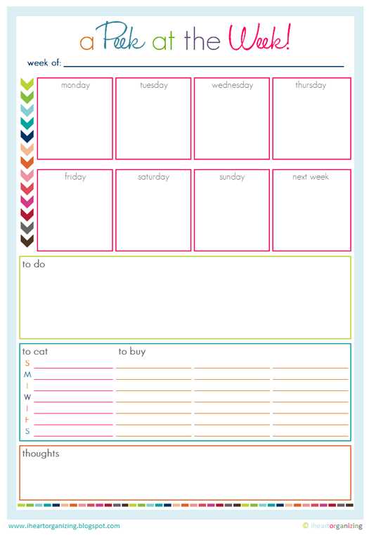 prayer lists template