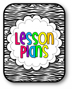 prek lesson plan template lesson plans