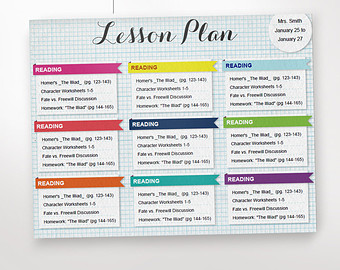 prek lesson plan templates