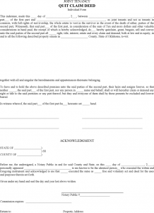 prenuptial agreement example oklahoma quitclaim deed form