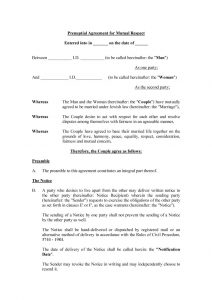 prenuptial agreement sample prenuptial agreement template