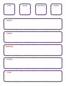 preschool lesson plan template preschoolplanner e