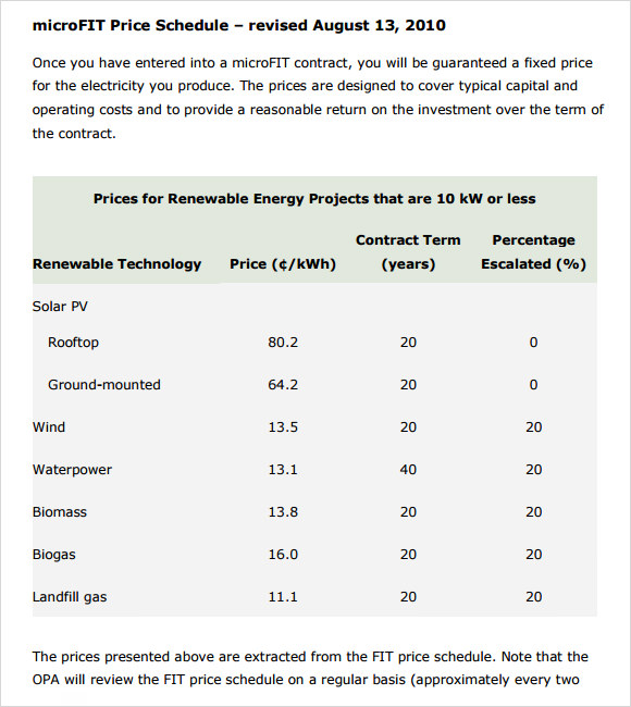 price quotation templates