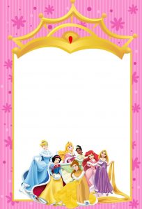 princess invitation template printable disney princesses invitations