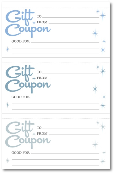 printable christmas gift certificates