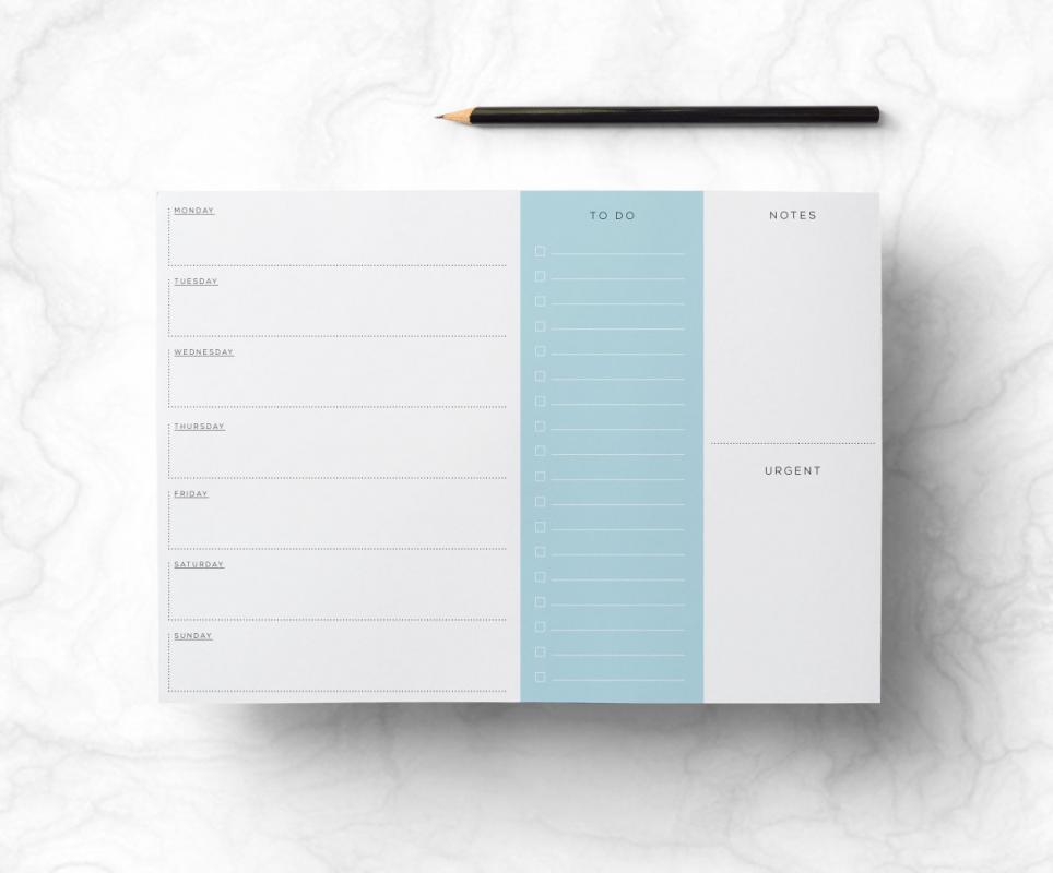 printable daily to do list