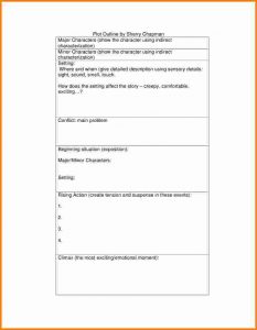 printable doctors note story outline template slide